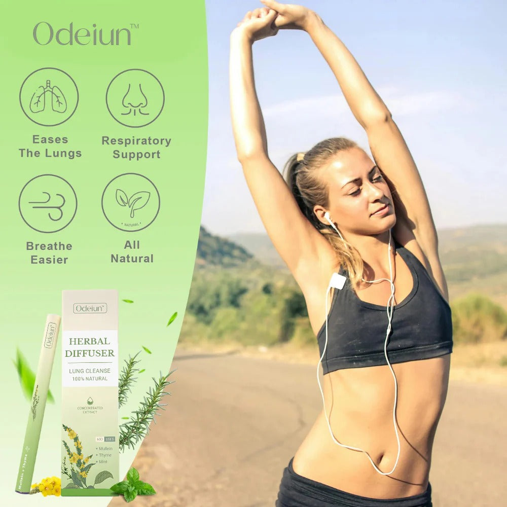ODEIUN™ Herbal Aroma Diffuser 🌿 – Breathe Easy, Calm Your Mind