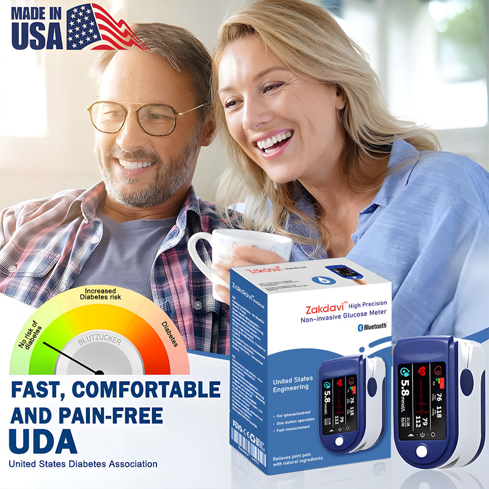 ✅Official Store: Zakdavi™ High Precision Non-invasive Glucose Meter🔥