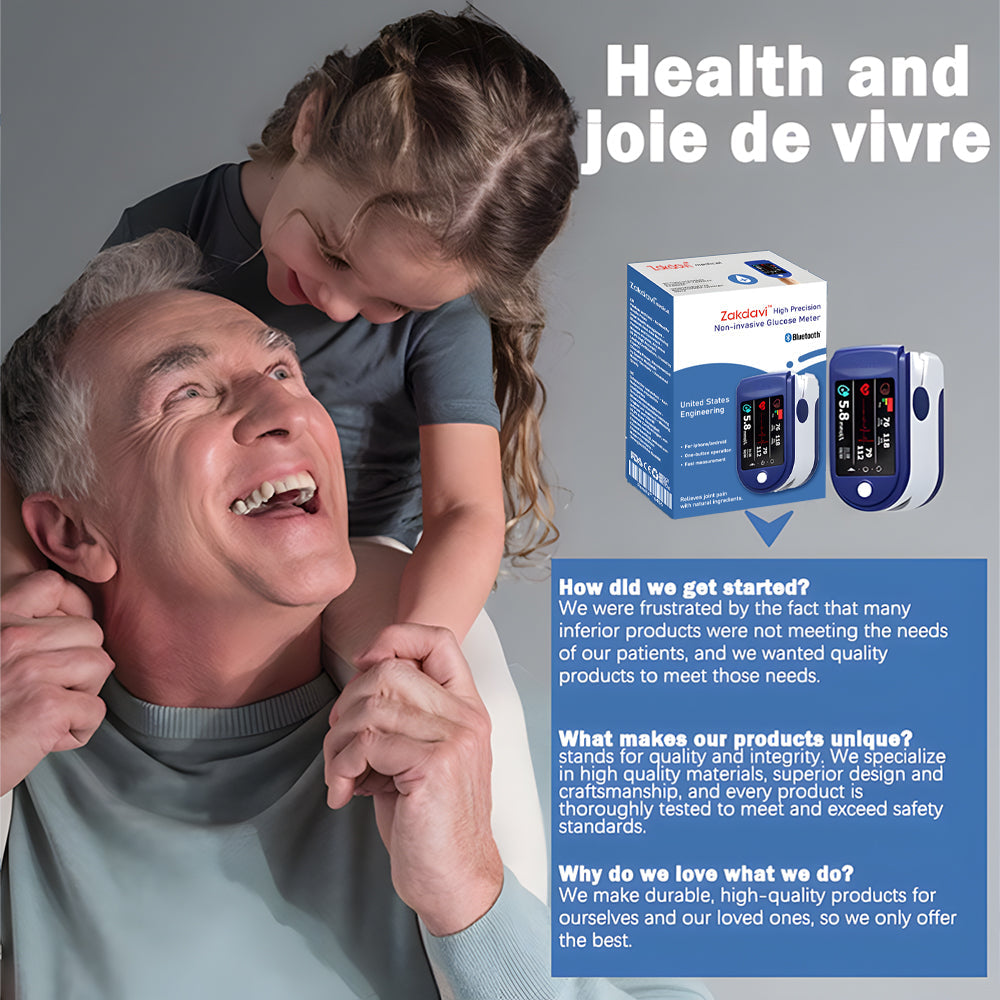 ✅Official Store: Zakdavi™ High Precision Non-invasive Glucose Meter🔥